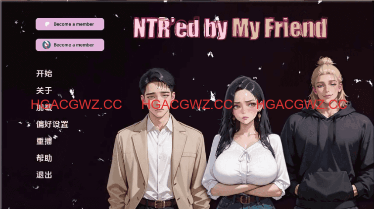 【亚洲SLG/汉化/动态】NTR由我的朋友v0.13.1 AI版【PC+安卓/3.99G/更新】NTR’ed by My Friend [v0.13.1]